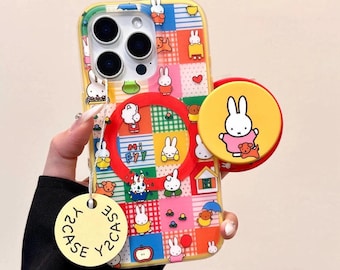 Miffy Checker Magsafe iPhone Case