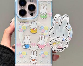 Miffy and Flower Magsafe iPhone Case