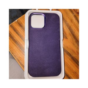 ALCANTARA Apple Iphone 12 13 14 15 16 Pro Max Plus Genuine Italian Synthetic Suede Alcantara Case