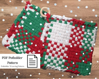 Season's Greetings PDF Pattern | Make with your own loops!