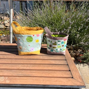 Knitting project bag