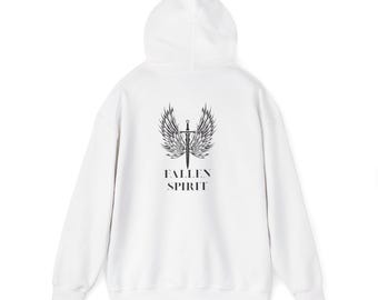 Sudadera unisex Fallen Spirit | Sudadera acogedora para cualquier ocasión | Regalo para amigos, ropa informal, vibras espirituales, moda de otoño