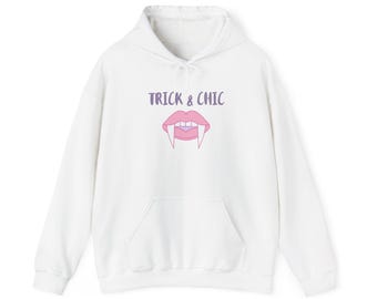 Sudadera con capucha de estilo espeluznante | Ropa informal de Halloween, ropa acogedora para otoño, atuendo para pedir dulces, sudadera unisex, ropa de estilo gótico