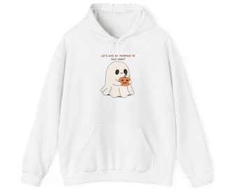 Imprescindible para la temporada espeluznante: Sudadera con capucha de calabaza fantasma para un ambiente de Halloween