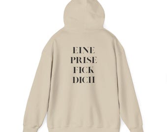 Sudadera unisex con frase divertida "A Pinch of F*** You", ideal como regalo para hombre y mujer.