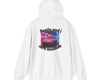 Sudadera con capucha de Bestia | Sudadera unisex para amigos, regalo perfecto de cumpleaños, ropa acogedora para estar en casa, ropa de amistad única