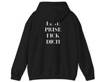 Sudadera unisex con texto "Una pizca de joderte", divertida sudadera con capucha, regalo, declaración, cómoda, en diferentes colores.