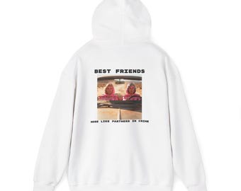 Sudadera con capucha para mejores amigas, sudadera acogedora, bonito regalo para el Día de la Amistad, regalo de cumpleaños, ropa informal.