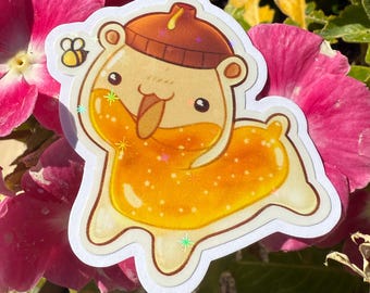 Honey Bear Vinyl Sticker