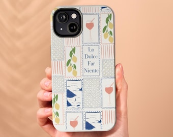 Cute Italian Summer Phone Case Italy Phone Case La Dolce Coastal Phone Case iPhone Samsun Galaxy