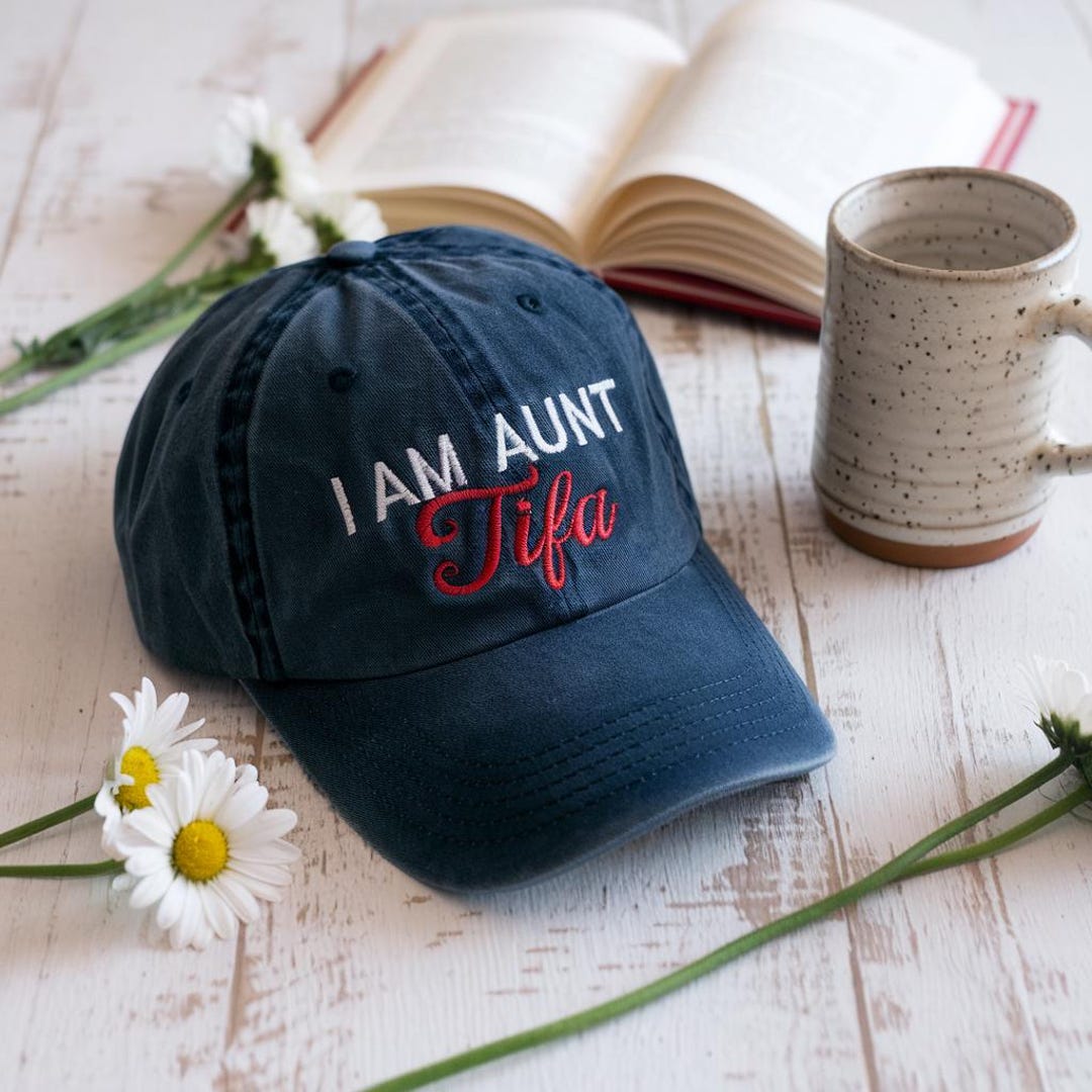 I Am Aunt Tifa Hat, Patriotic Aunt Hat, Anti-fascist, American Pride ...