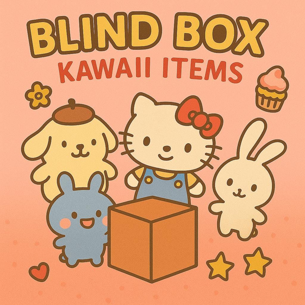 Kawaii Blind Box | Cute Anime-inspired Mystery Gift - Etsy
