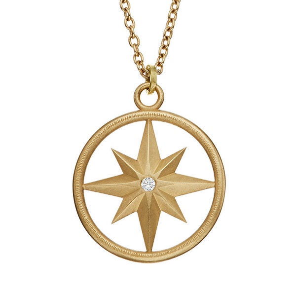 Compass Necklace Etsy UK