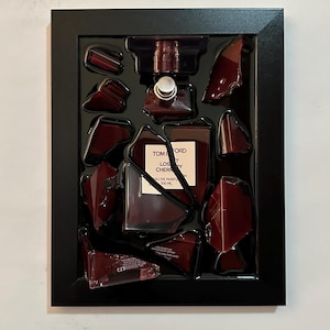 Tom Ford Lost Cherry - Broken Bottle Art - Etsy
