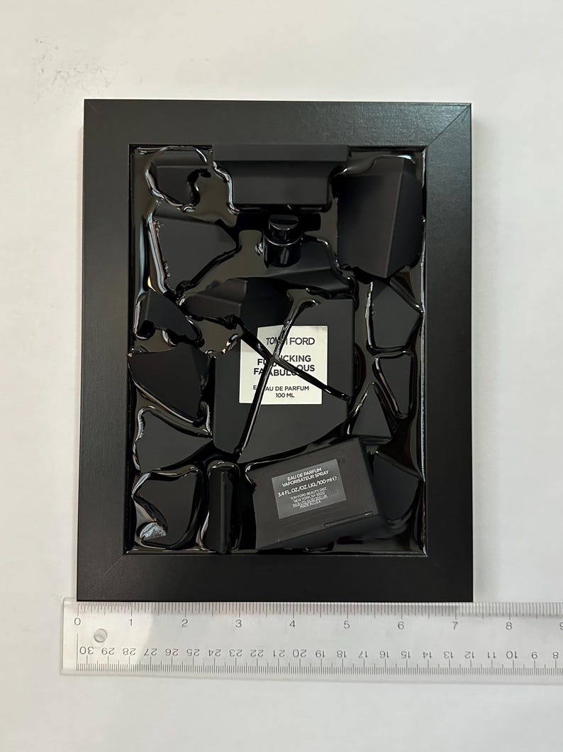 Tom Ford F***ing Fabulous - Broken Bottle Art - Etsy UK