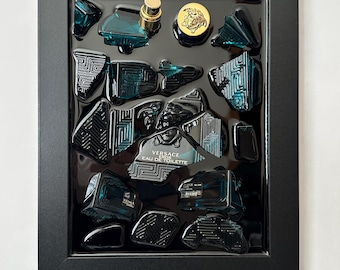 Versace Eros - Broken Bottle Art