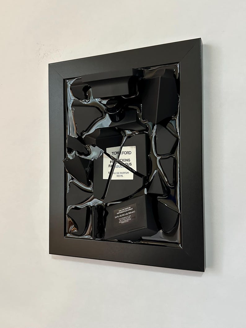 Tom Ford F***ing Fabulous - Broken Bottle Art - Etsy UK