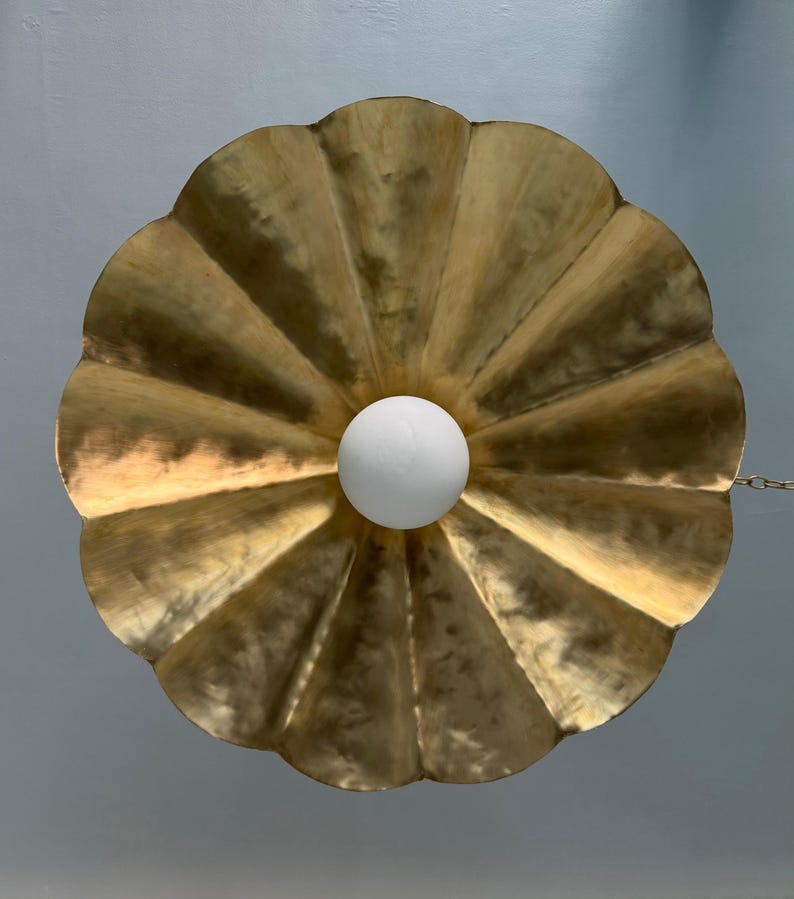 pure brass custom light