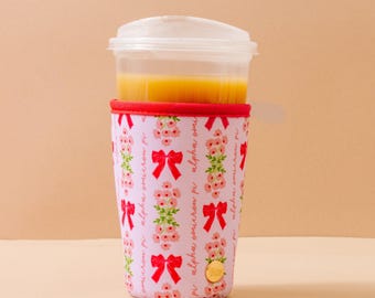 Alpha Omicron Pi Large Sip Savvy Drink Sleeve