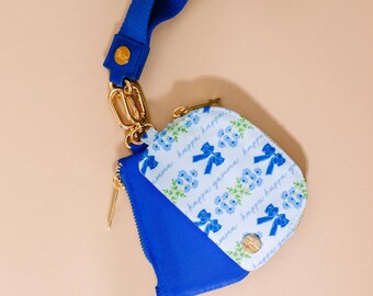 Kappa Kappa Gamma Duo Pouch Wristlet: Sorority Gift, Hands-Free Wallet