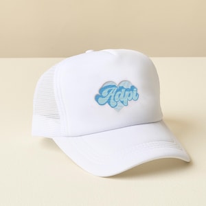 Alpha Delta Pi Sorority Embroidered Trucker Hat | Greek Letter Mesh Snapback | Adjustable Hat | Tailgate, Big Little & Bid Day Gift