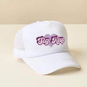 Sigma Kappa Sorority Embroidered Trucker Hat | Greek Letter Mesh Snapback | Adjustable Hat | Tailgate, Big Little & Bid Day Gift