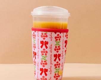 Alpha Gamma Delta Large Sip Savvy Drink Sleeve