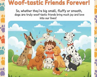 Hau-tastic Friends! Dog Breeds eBook: Przygoda ze szczeniakiem dla maluchów (eBook cyfrowy)