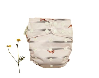 Bounding Bunnies - Cloth Club Reusable Nappy / Diaper AI2