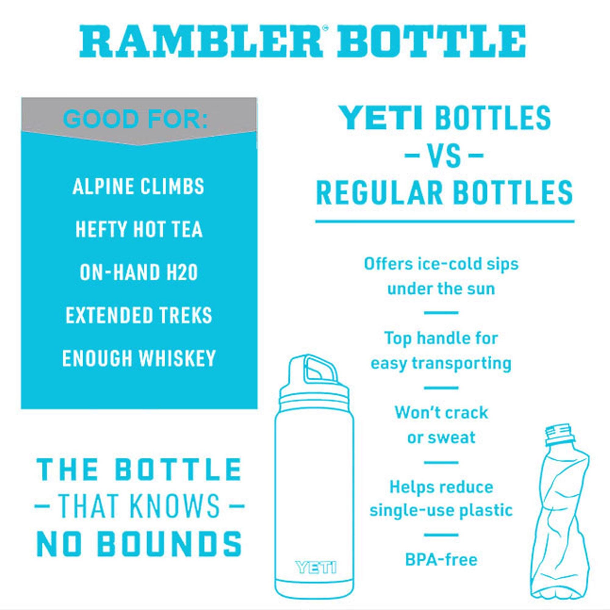 Yeti Lowcountry Peach Color Rambler Bottle | Laser Engraved Yeti