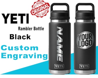 YETI - ブラックストーン - パーソナライズされたレーザー刻印入り 20