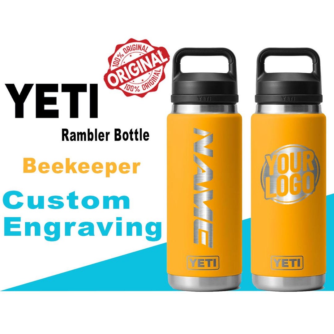 Yeti Beekeeper Color Rambler Bottle | Personalized Bottle, Laser ...