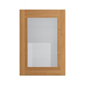 Custom Shaker Cabinet Doors with Clear Glass | Replacement Kitchen Cabinet Fronts | Pantry Doors | Bathroom Cabinet Door | Made to Order