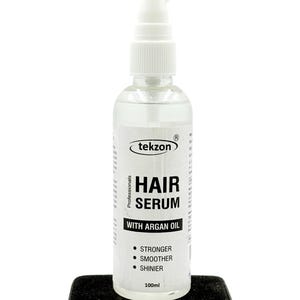 Natural Hair Serum With Argan Oil – The Original Improve Hair Quality – 3.38oz / 100ml
