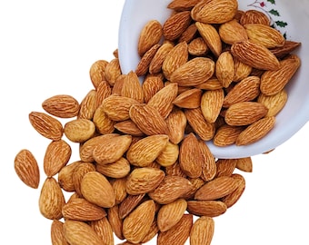 Organic Almonds, Superior Quality, Unsalted, Unroasted
