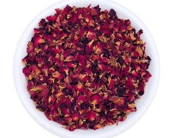 Edible Multi-Color Rose Petals: Food Grade, Tea & Skincare