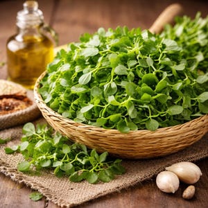 Frische Kulfa Saag Samen zum Bepflanzen | Portemonnaie Gemüse