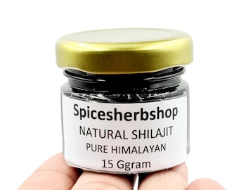 Lab Tested Organic Himalayan Shilajit Resin - 15g