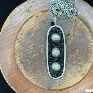 Beaded Sterling Necklace by Betsy Youngquist