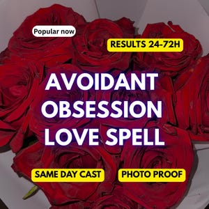 Undvikande besatthet kärleksförtrollning | Avsluta hett och kallt beteende | kärleksförtrollningar för envisa mål - Få dem att jaga dig - snabba resultat + fotobevis