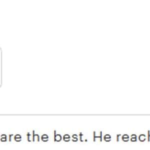 May include: A screenshot of a text message conversation. The message bubble says "Thank you" at 6:09 AM. The following message says "Miriam you are the best. He reached out to me today."