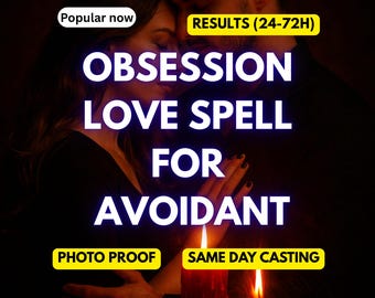 Incantesimo di ossessione per l'amante evitante / Incantesimo d'amore per amore altalenante / Fai in modo che ti inseguano VELOCEMENTE / Riporta indietro l'obiettivo ostinato / Risultati rapidi 24-72 ore