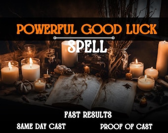 Good Luck Spell: Personalized Fortune Ritual, Energy Clearing