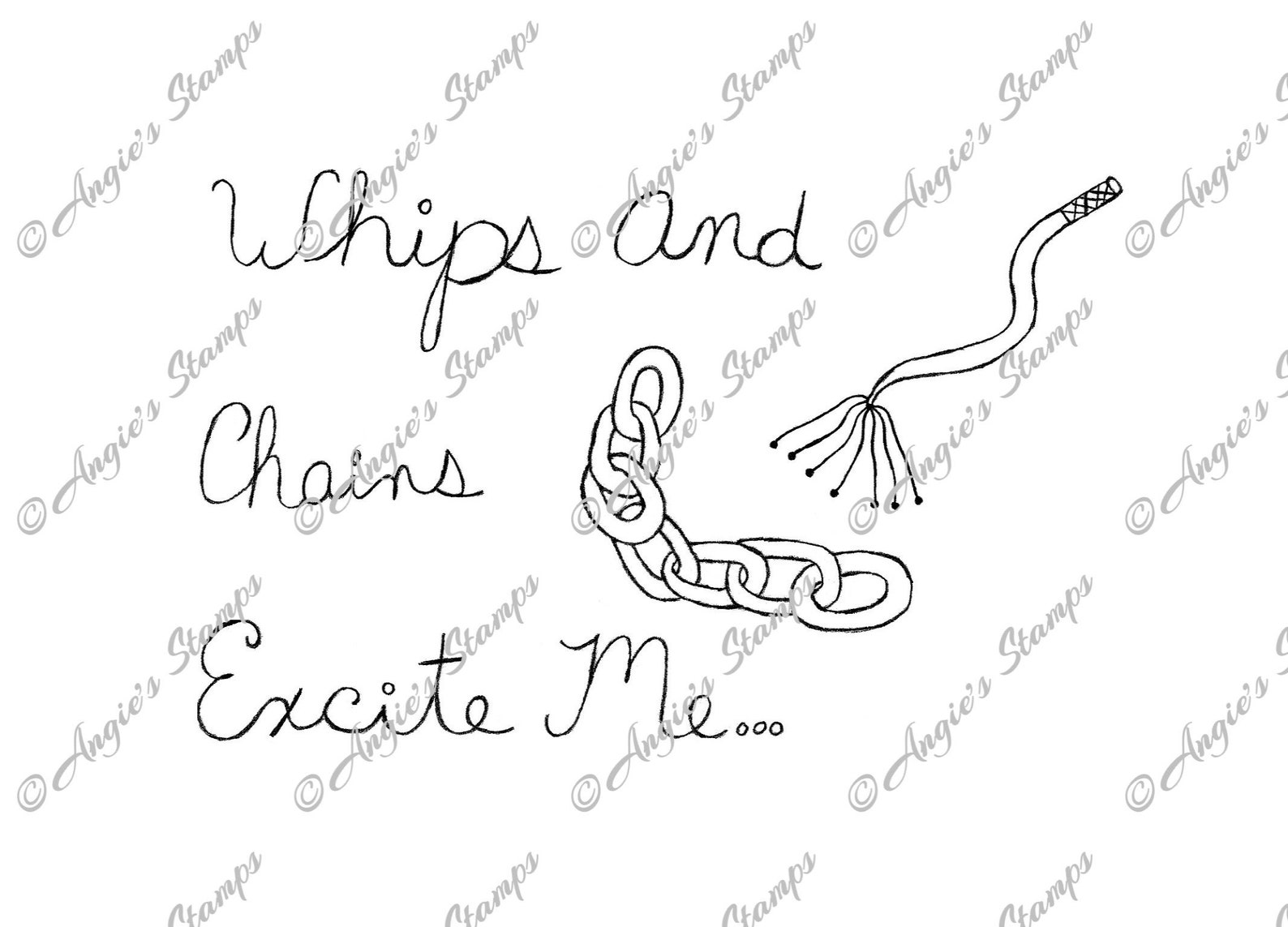 Whips and Chains Digital Stamp Etsy Whips and Chains Digital Stamp Etsy