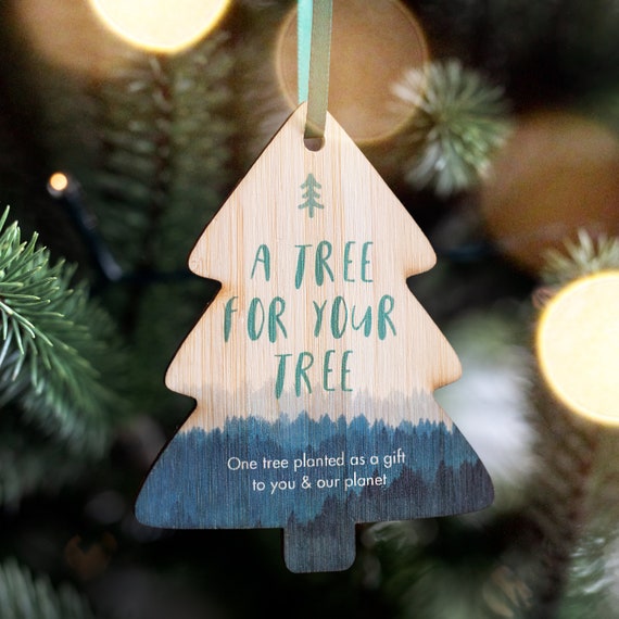 A Tree for Your Tree Ornament Memorial Tree Planting Holiday Decor