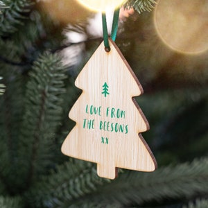 A Tree for Your Tree Ornament Memorial Tree Planting Holiday Decor, Plant a Tree Gift, Eco-Friendly Gift, Tree Planting Gift, Christmas image 3