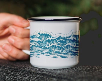 Just A Storm In A Teacup Ceramic Mug | Ideal Gift for Family & Friends | Give Thanks, Long Distance, Just Because, Birthday,Special Occasion