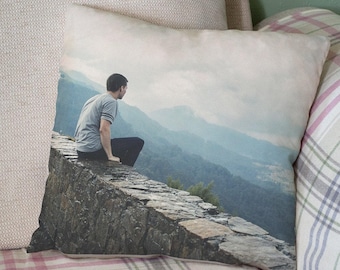 Personalised Favourite Photo Cushion Gift | Ideal Gift for Family & Friends | Birthday, Wedding, Anniversary