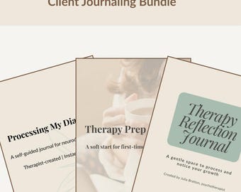 I Don’t Know What I’m Feeling Guided Journaling Bundle | Emotional Processing & Self-Reflection Worksheets