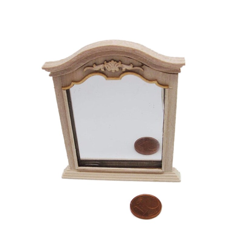Miniature dollhouse furniture mirror undecorated code 1109 Etsy